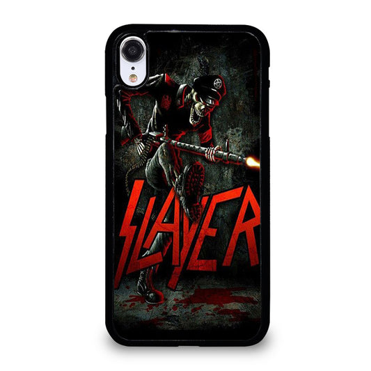 SLAYER BAND SKULL GUN iPhone XR Case Cover