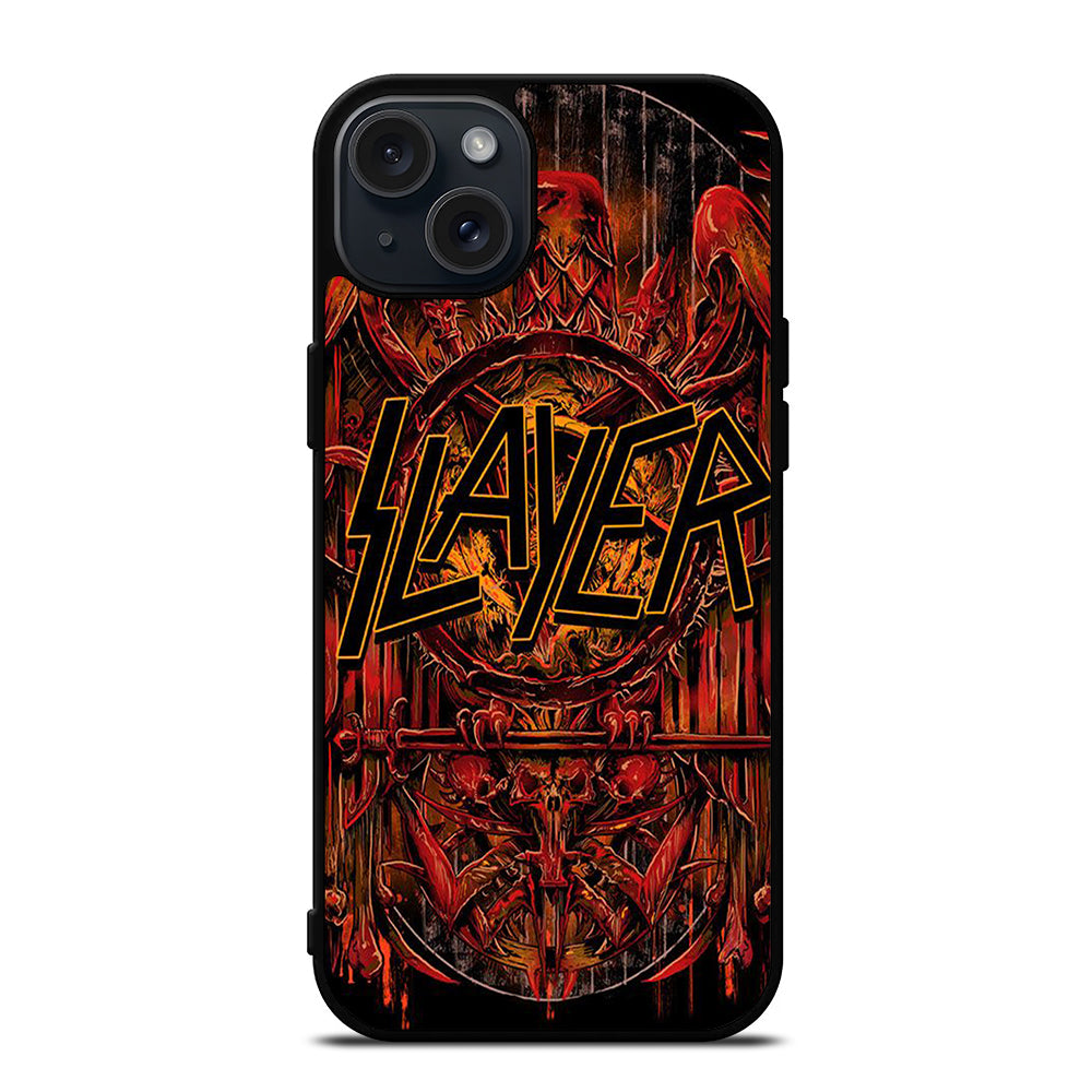 SLAYER BAND LOGO iPhone 15 Plus Case Cover