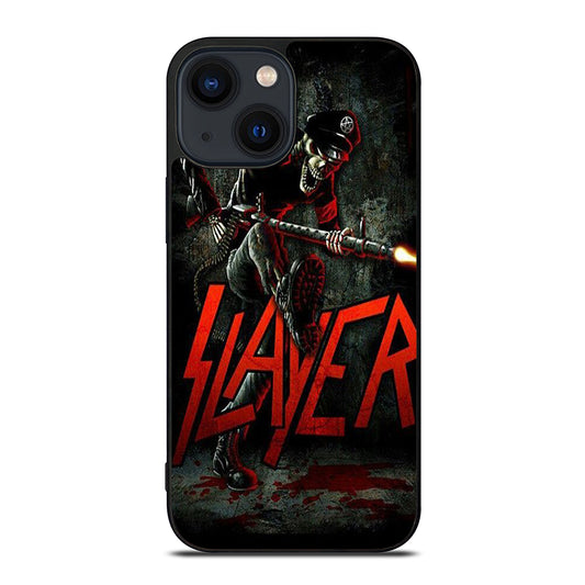 SLAYER BAND SKULL GUN iPhone 14 Plus Case Cover