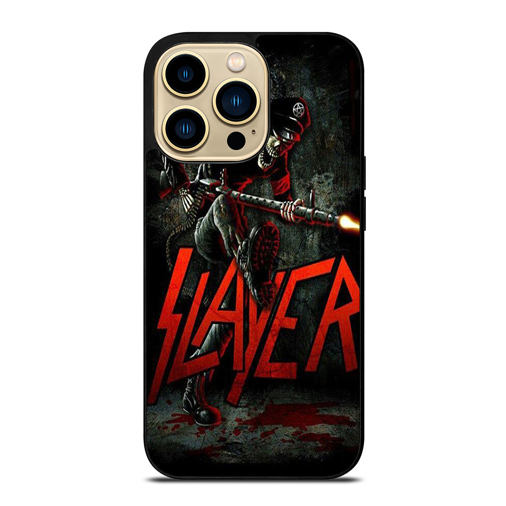 SLAYER BAND SKULL GUN iPhone 14 Pro Max Case Cover