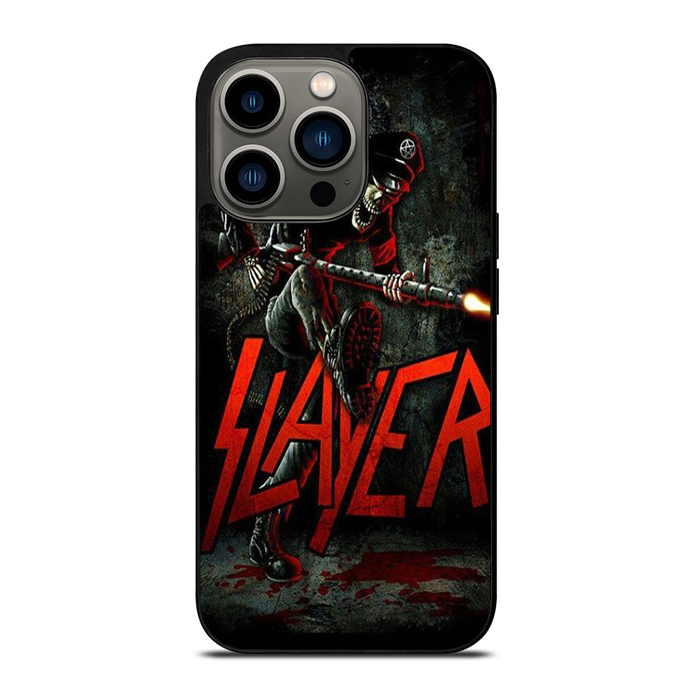 SLAYER BAND SKULL GUN iPhone 13 Pro Case Cover