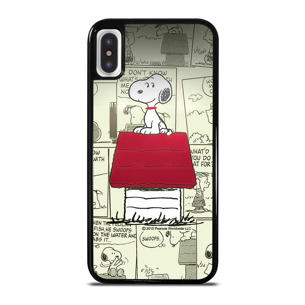 SNOOPY DOG COMIC iPhone X / XS Case Cover