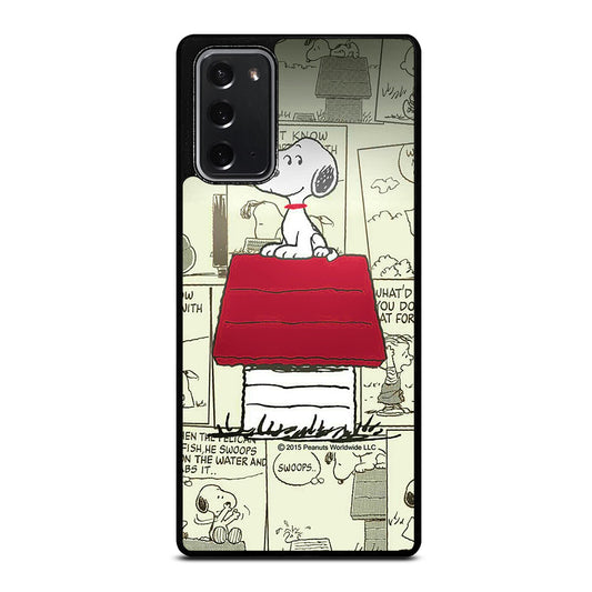 SNOOPY DOG COMIC Samsung Galaxy Note 20 Case Cover