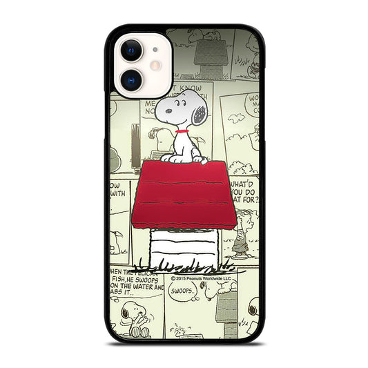 SNOOPY DOG COMIC iPhone 11 Case Cover