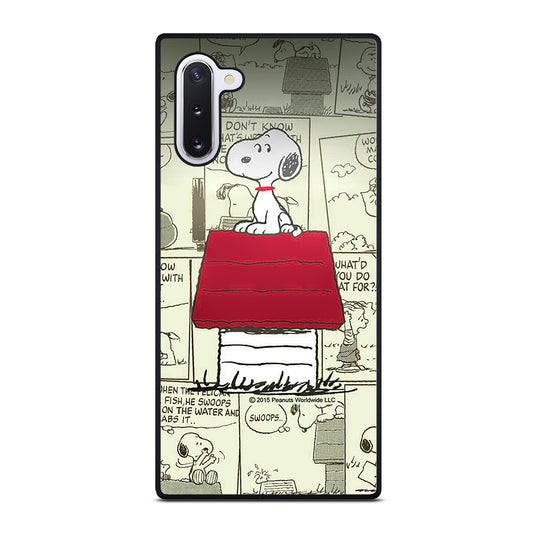 SNOOPY DOG COMIC Samsung Galaxy Note 10 Case Cover