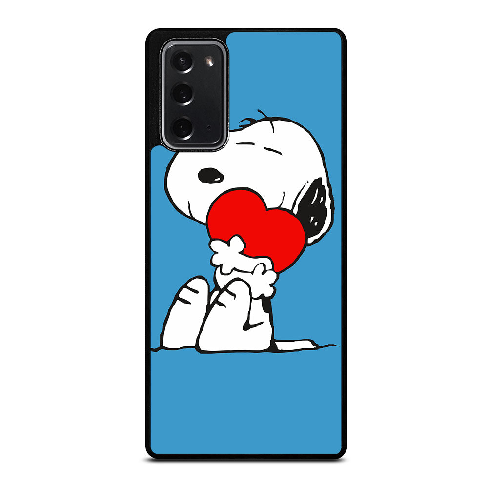 SNOOPY DOG POCKET LOVE Samsung Galaxy Note 20 Case Cover