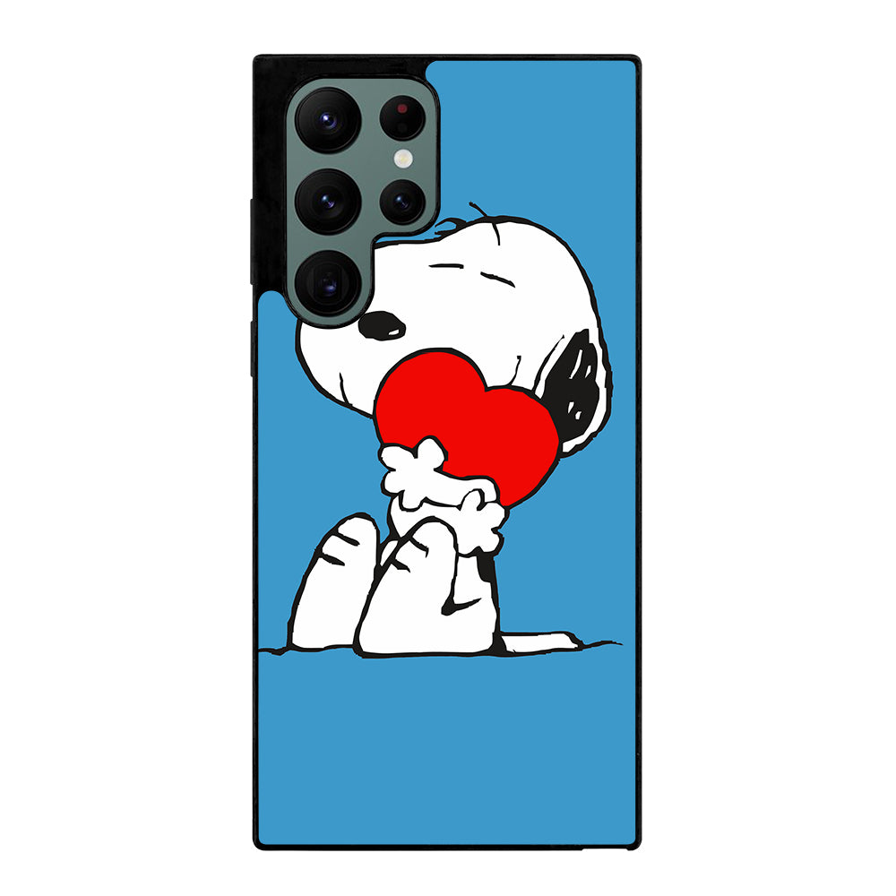 SNOOPY DOG POCKET LOVE Samsung Galaxy S22 Ultra Case Cover