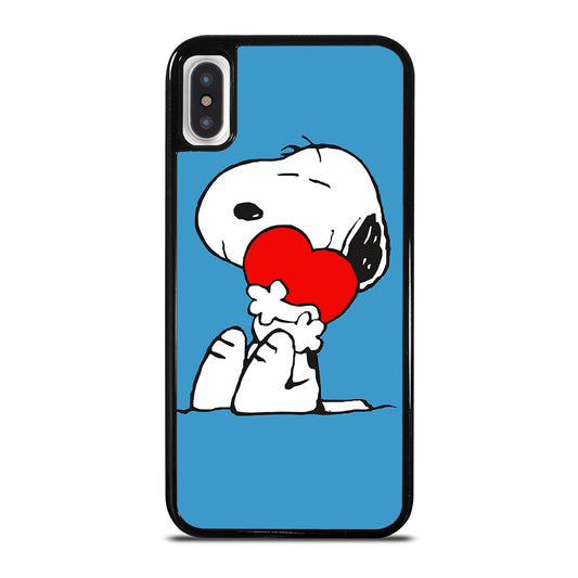 SNOOPY DOG POCKET LOVE iPhone X / XS Case Cover