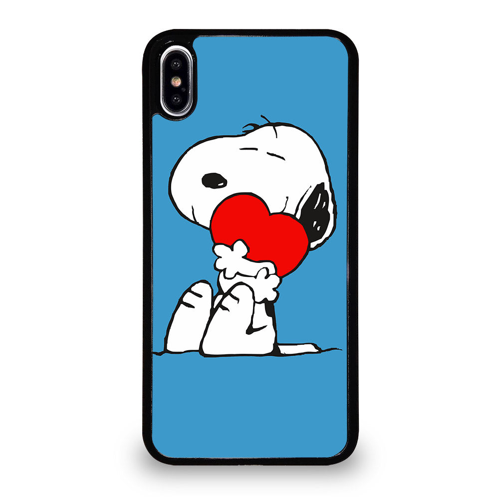 SNOOPY DOG POCKET LOVE iPhone XS Max Case Cover