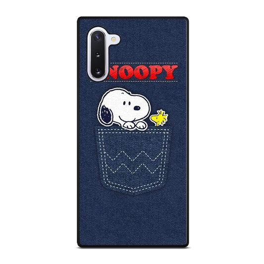 SNOOPY DOG POCKET Samsung Galaxy Note 10 Case Cover