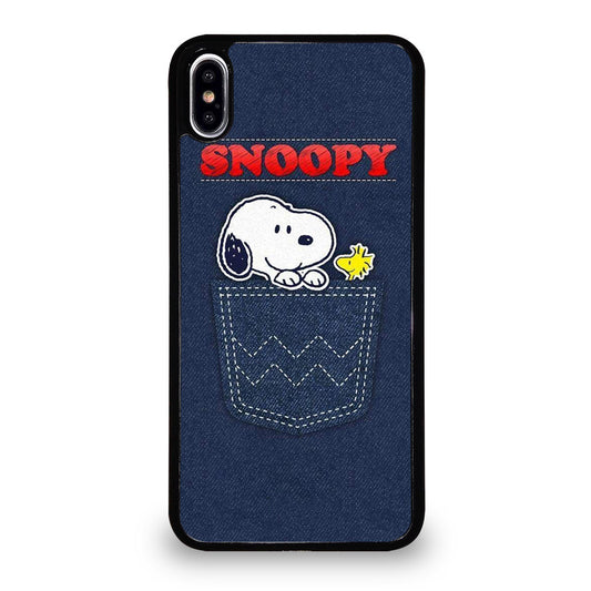 SNOOPY DOG POCKET iPhone XS Max Case Cover