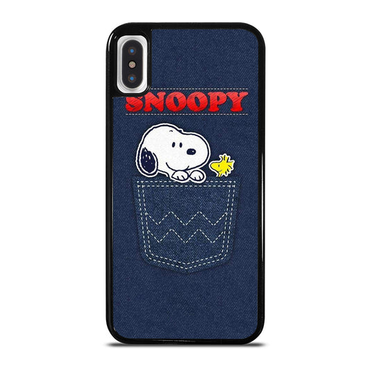 SNOOPY DOG POCKET iPhone X / XS Case Cover