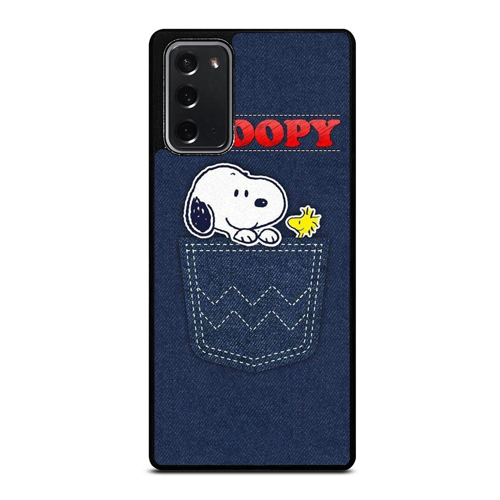 SNOOPY DOG POCKET Samsung Galaxy Note 20 Case Cover