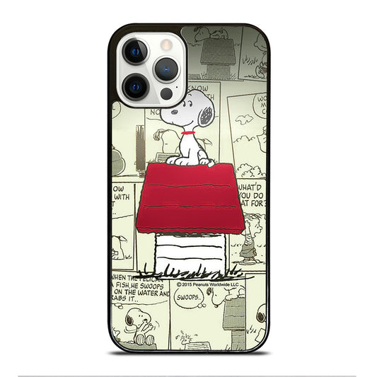 SNOOPY DOG COMIC iPhone 12 Pro Case Cover