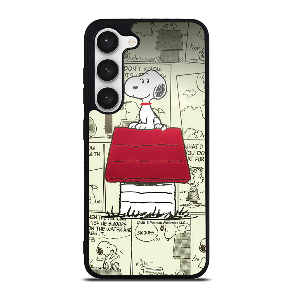 SNOOPY DOG COMIC Samsung Galaxy S23 Case Cover