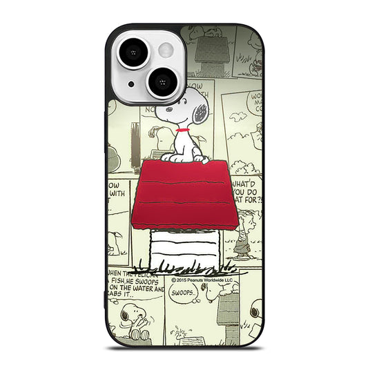 SNOOPY DOG COMIC iPhone 13 Mini Case Cover