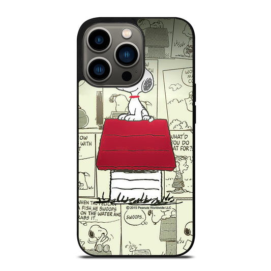 SNOOPY DOG COMIC iPhone 13 Pro Case Cover