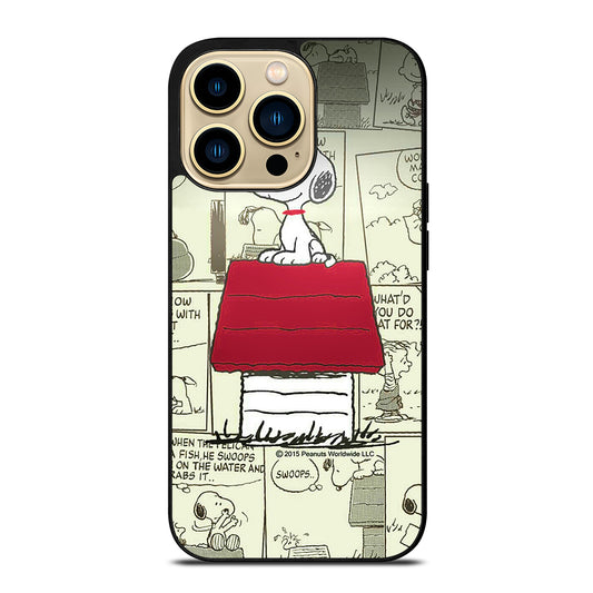 SNOOPY DOG COMIC iPhone 14 Pro Max Case Cover