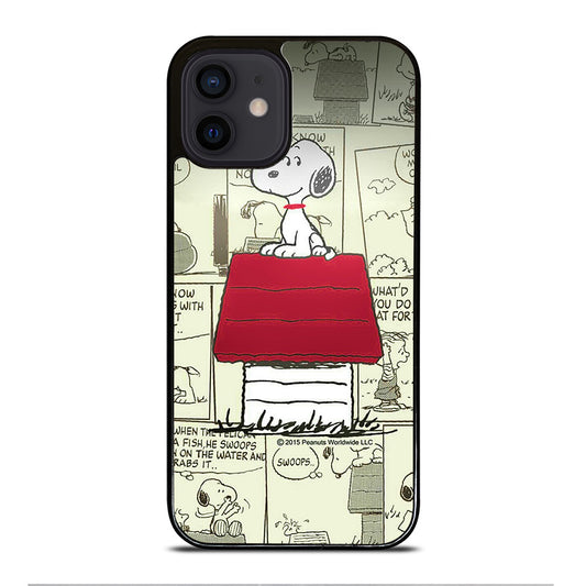 SNOOPY DOG COMIC iPhone 12 Mini Case Cover