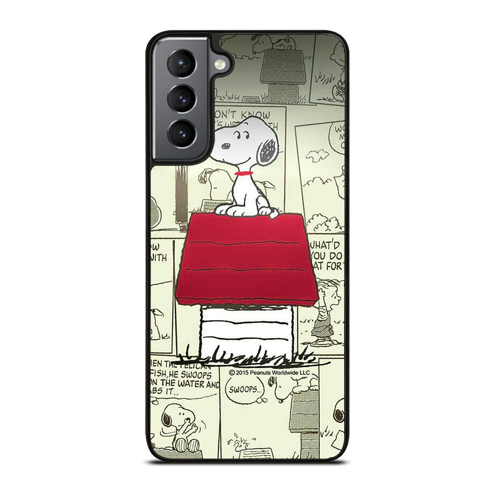 SNOOPY DOG COMIC Samsung Galaxy S21 Plus Case Cover