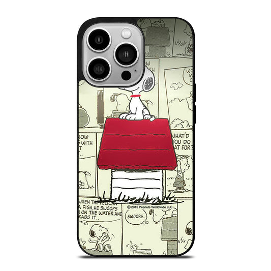 SNOOPY DOG COMIC iPhone 14 Pro Case Cover