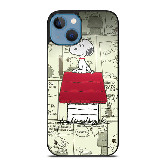 SNOOPY DOG COMIC iPhone 13 Case Cover