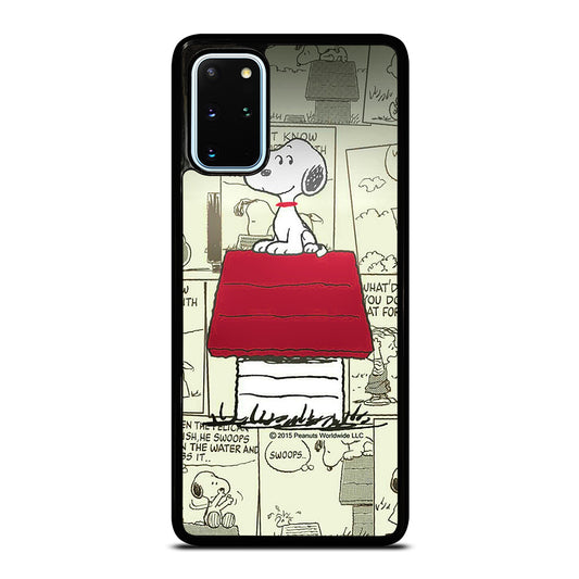 SNOOPY DOG COMIC Samsung Galaxy S20 Plus Case Cover