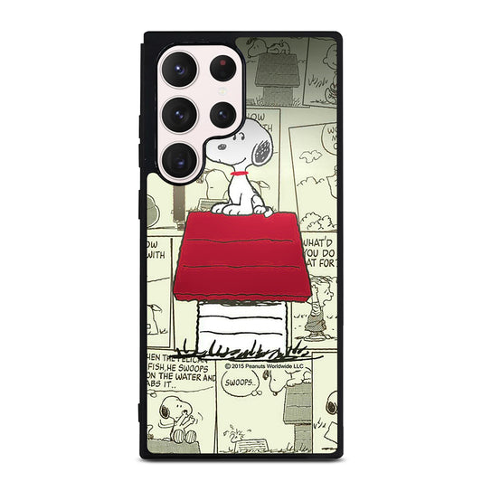 SNOOPY DOG COMIC Samsung Galaxy S23 Ultra Case Cover