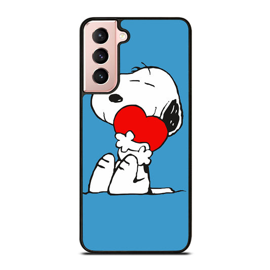 SNOOPY DOG POCKET LOVE Samsung Galaxy S21 Case Cover