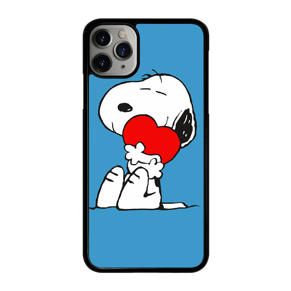 SNOOPY DOG POCKET LOVE iPhone 11 Pro Max Case Cover