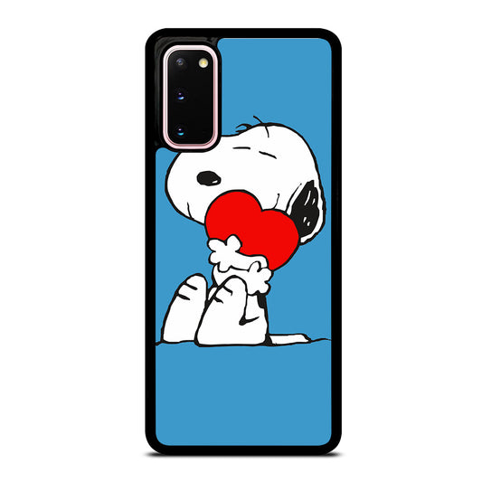 SNOOPY DOG POCKET LOVE Samsung Galaxy S20 Case Cover