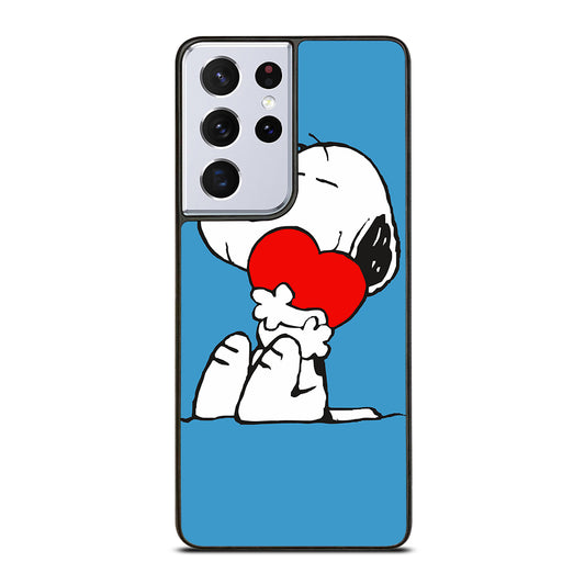 SNOOPY DOG POCKET LOVE Samsung Galaxy S21 Ultra Case Cover