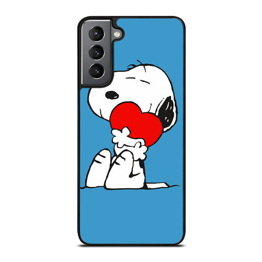 SNOOPY DOG POCKET LOVE Samsung Galaxy S21 Plus Case Cover