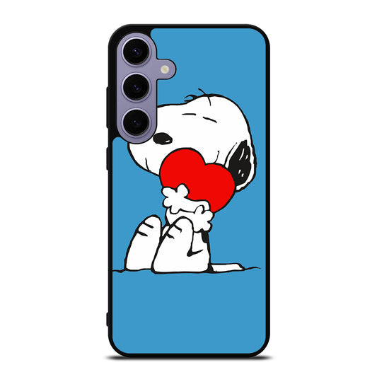 SNOOPY DOG POCKET LOVE Samsung Galaxy S24 Plus Case Cover