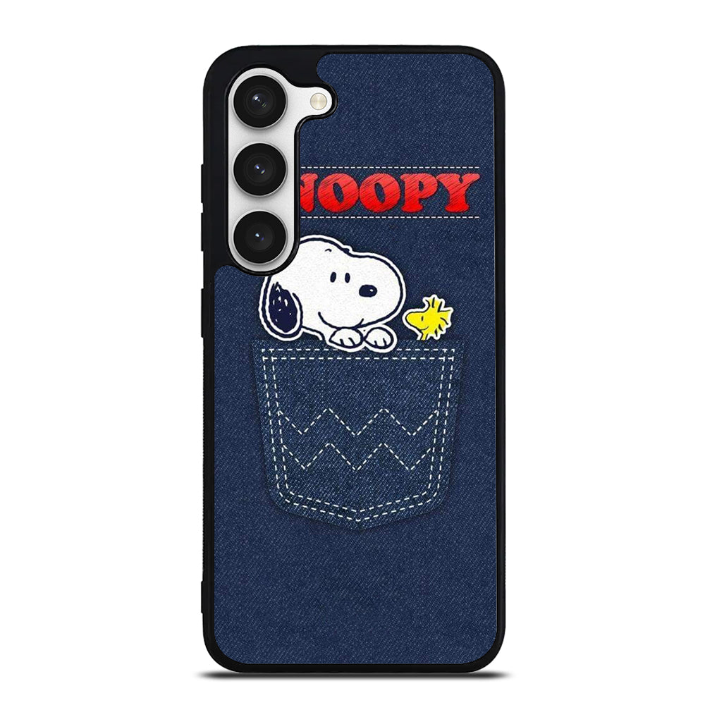 SNOOPY DOG POCKET Samsung Galaxy S23 Case Cover