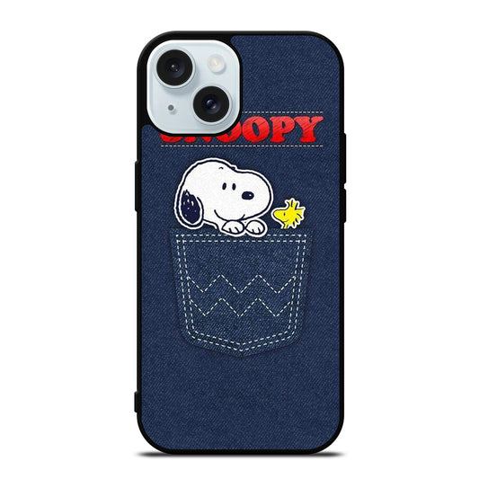 SNOOPY DOG POCKET iPhone 15 Case Cover