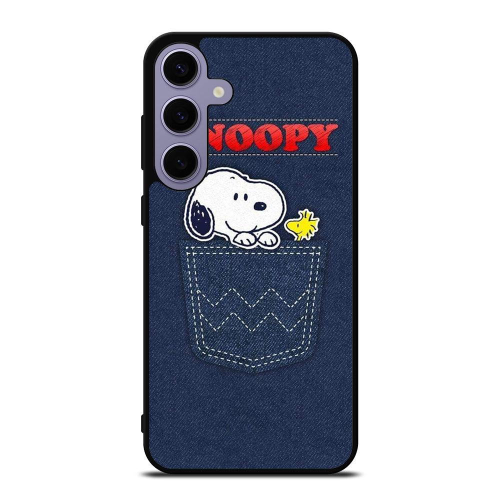 SNOOPY DOG POCKET Samsung Galaxy S24 Plus Case Cover