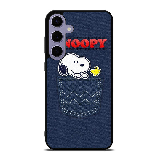 SNOOPY DOG POCKET Samsung Galaxy S24 Plus Case Cover