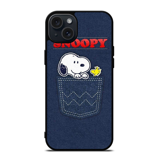 SNOOPY DOG POCKET iPhone 15 Plus Case Cover