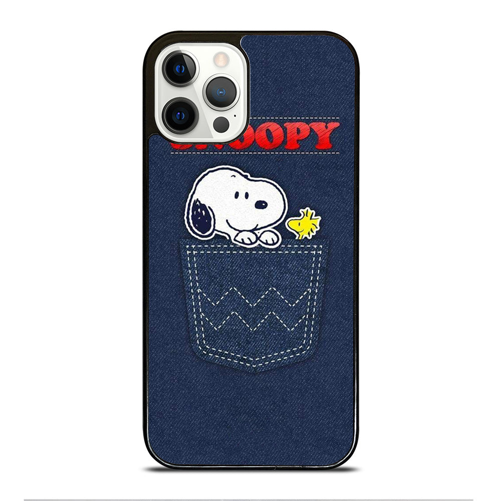 SNOOPY DOG POCKET iPhone 12 Pro Max Case Cover