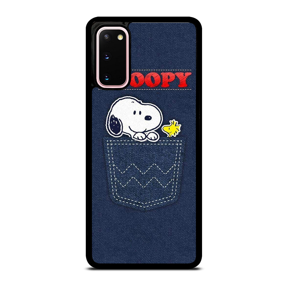 SNOOPY DOG POCKET Samsung Galaxy S20 Case Cover