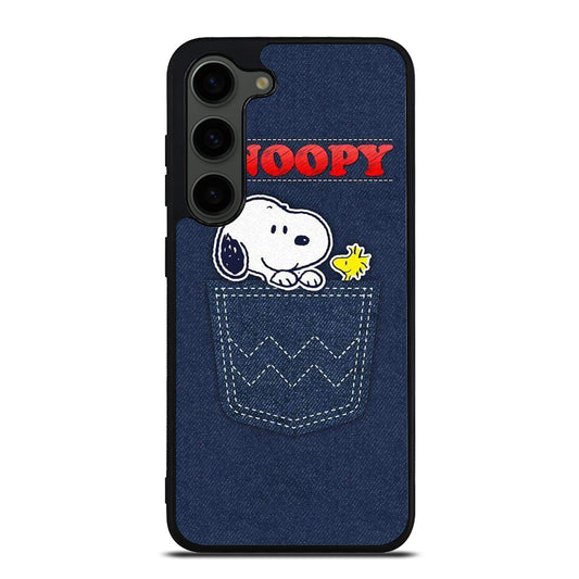 SNOOPY DOG POCKET Samsung Galaxy S23 Plus Case Cover