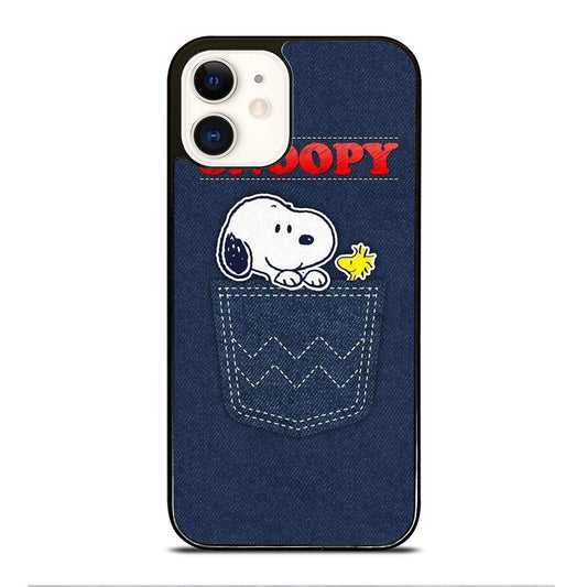 SNOOPY DOG POCKET iPhone 12 Case Cover