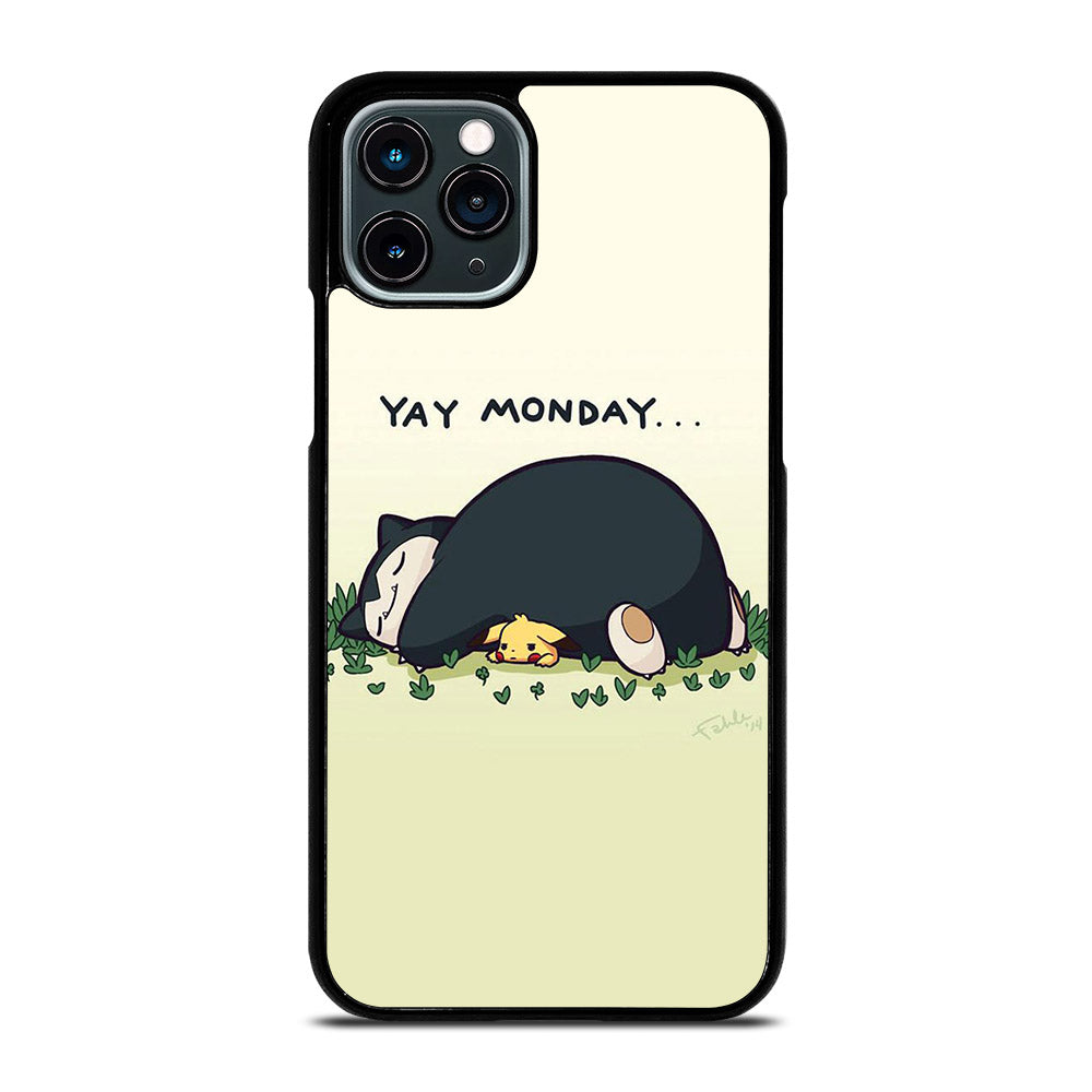 SNORLAX AND PIKACHU POKEMON iPhone 11 Pro Case Cover