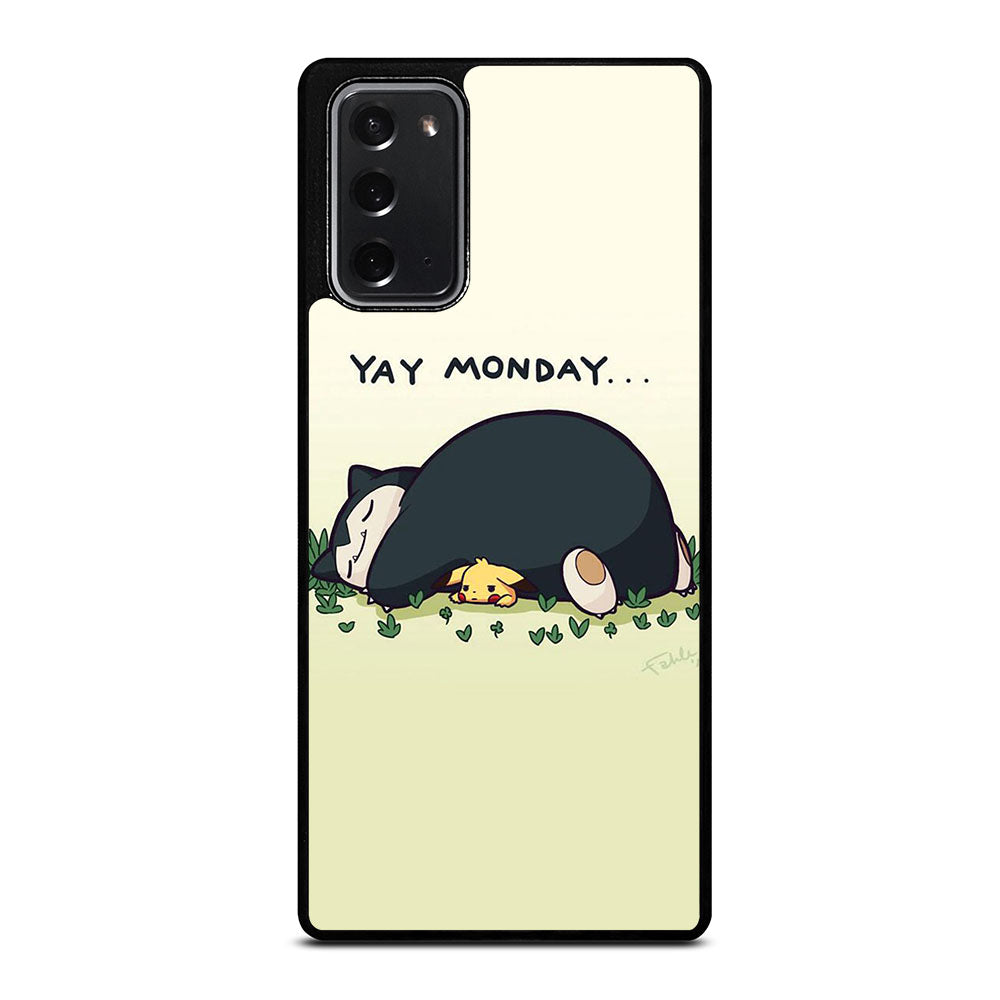 SNORLAX AND PIKACHU POKEMON Samsung Galaxy Note 20 Case Cover