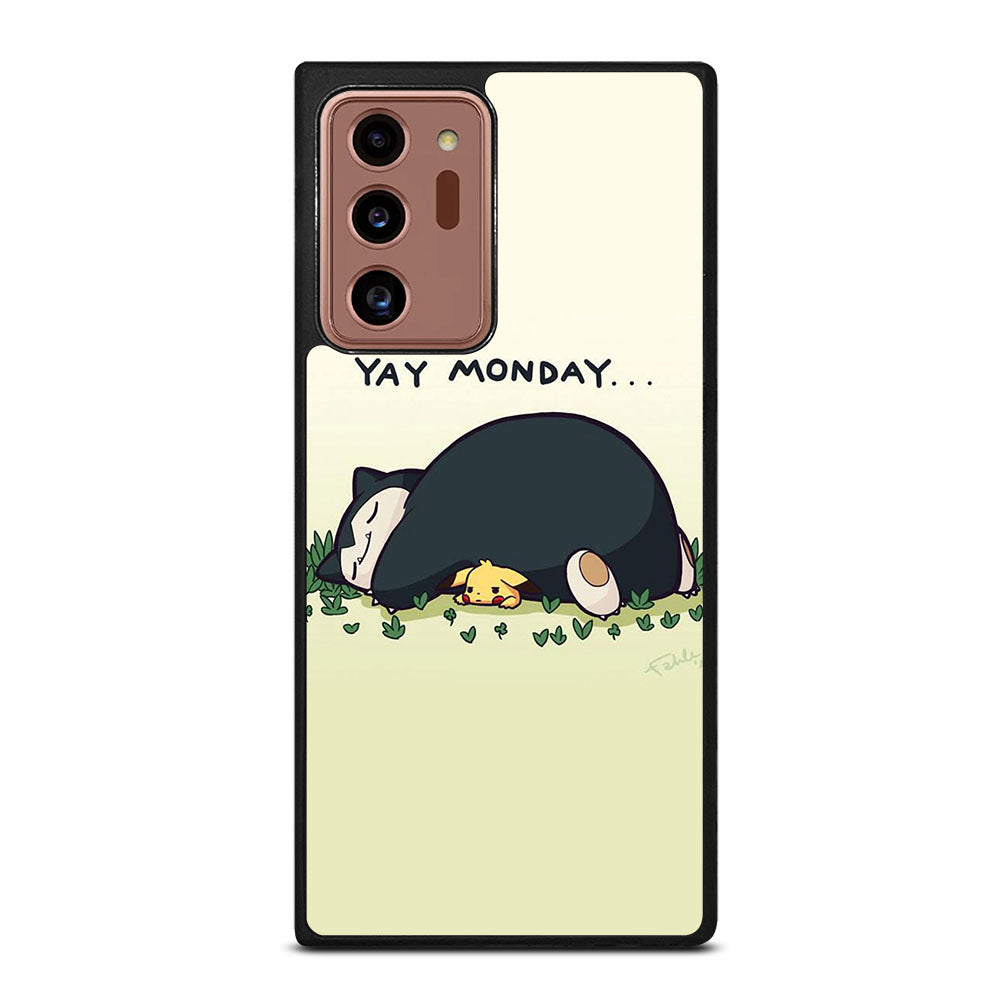 SNORLAX AND PIKACHU POKEMON Samsung Galaxy Note 20 Ultra Case Cover