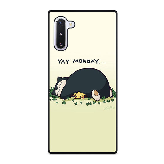 SNORLAX AND PIKACHU POKEMON Samsung Galaxy Note 10 Case Cover
