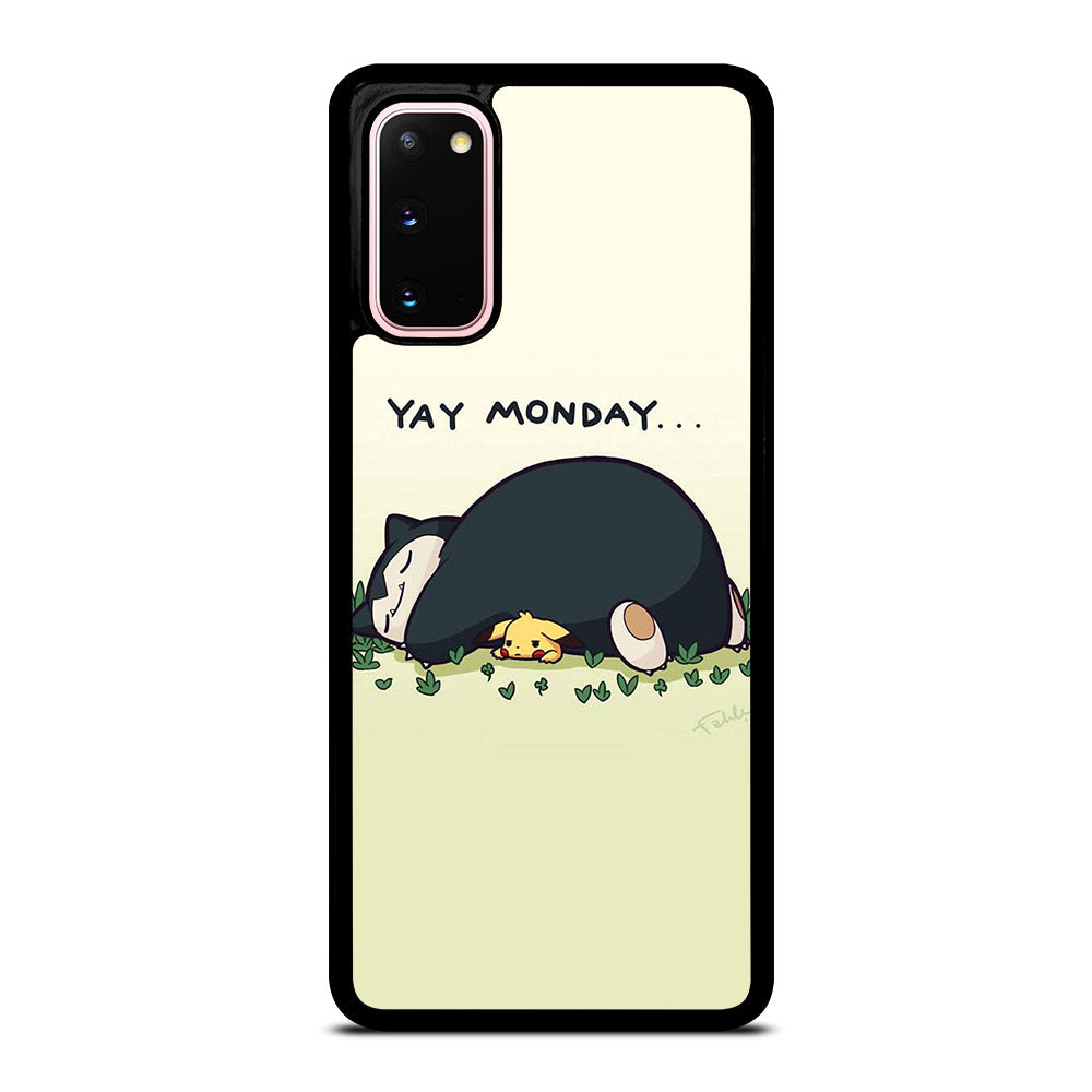 SNORLAX AND PIKACHU POKEMON Samsung Galaxy S20 Case Cover