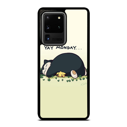 SNORLAX AND PIKACHU POKEMON Samsung Galaxy S20 Ultra Case Cover