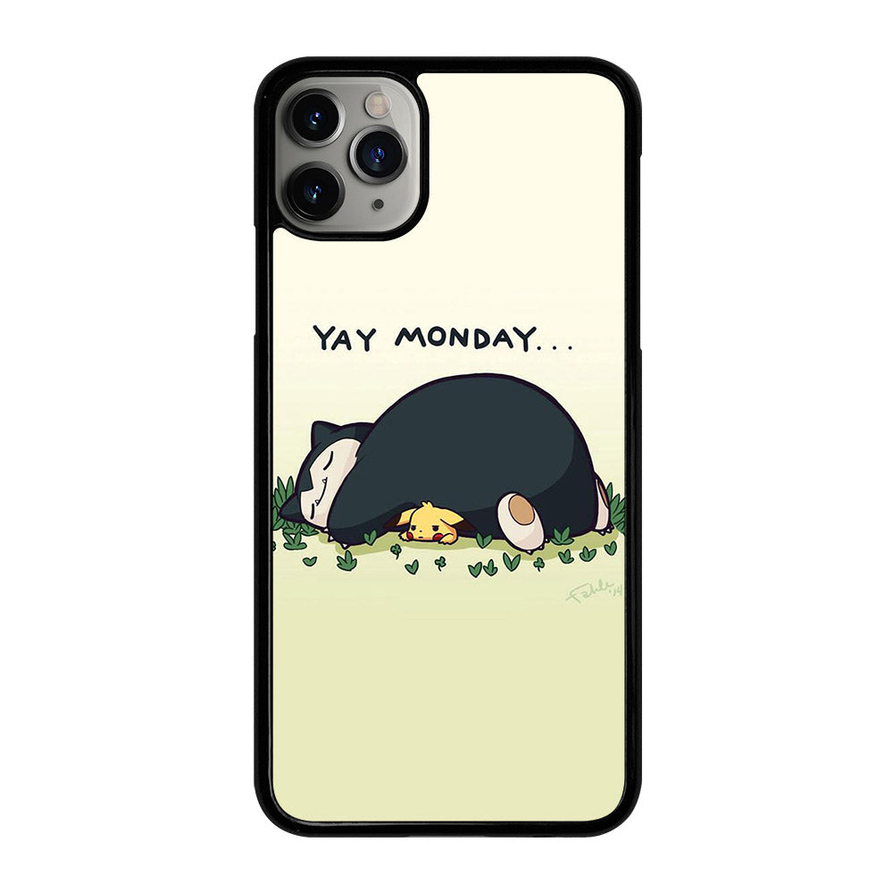 SNORLAX AND PIKACHU POKEMON iPhone 11 Pro Max Case Cover